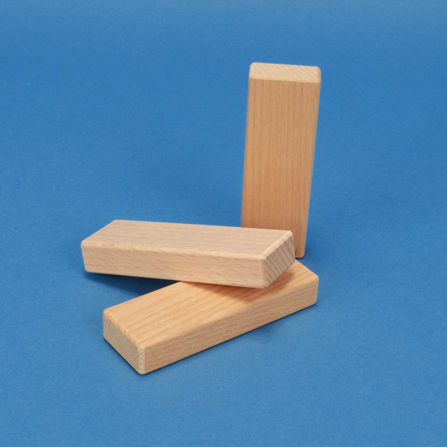 houten bouwblokken 9 x 3 x 1,5 cm houten blokken kleine 3 x 1,5 cm