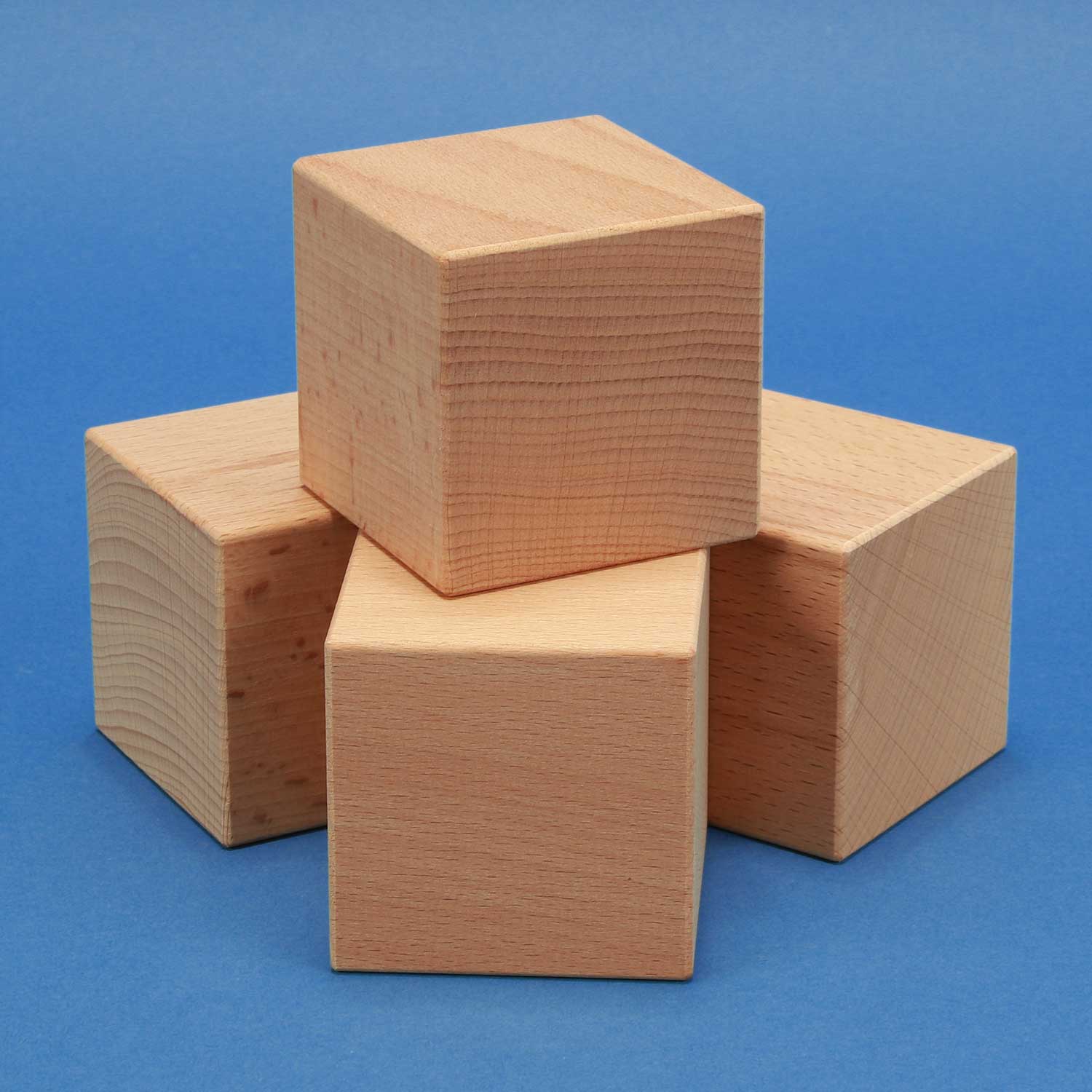 Pompeii snorkel Onschuld houten kubus blokken 6 cm | houten kubus beukenhout | Houten kubussen |  houten-speelgoed-blokken.nl