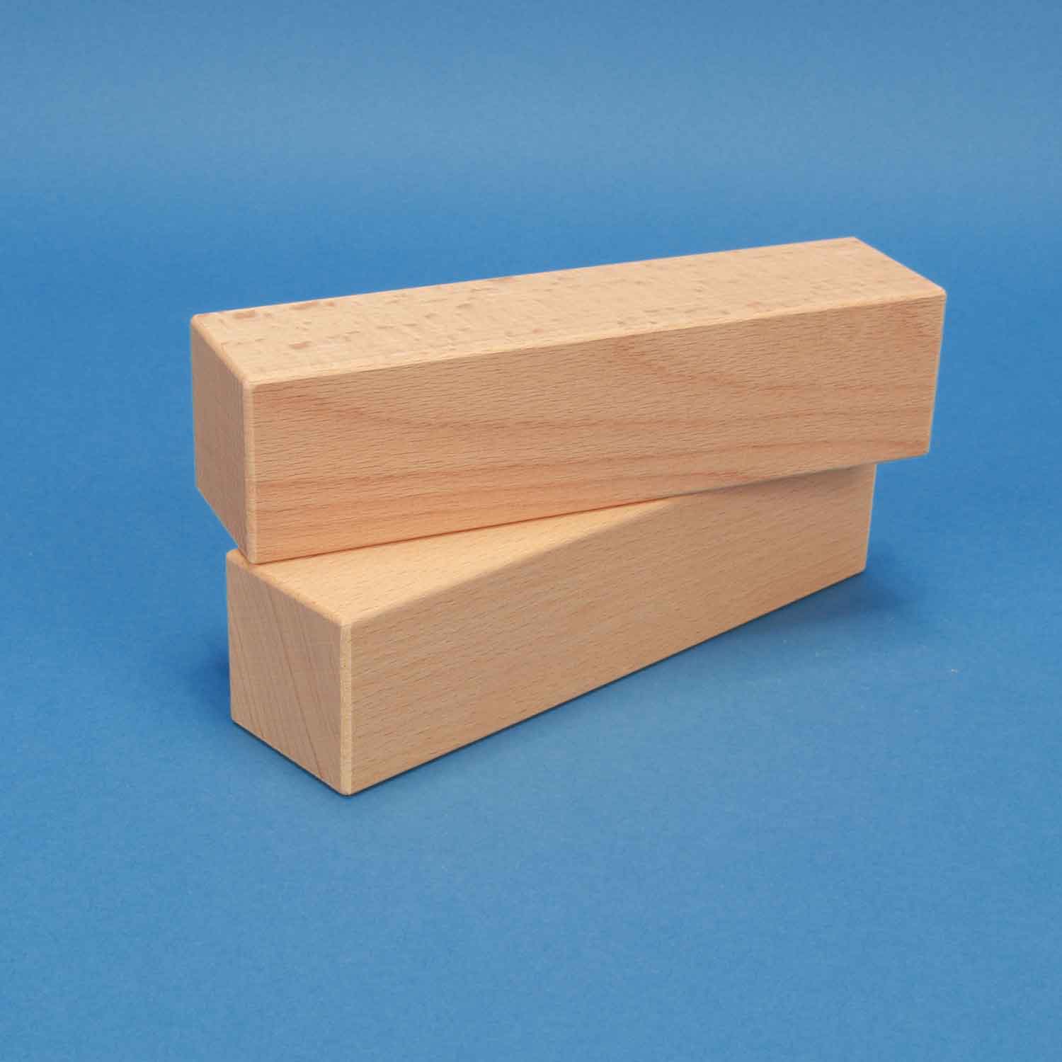 houten bouwblokken 18 x 4,5 x 4,5 cm beuk houten blokken kuboid 4,5 x